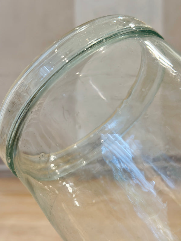 French Rimmed Folded Lip Vase