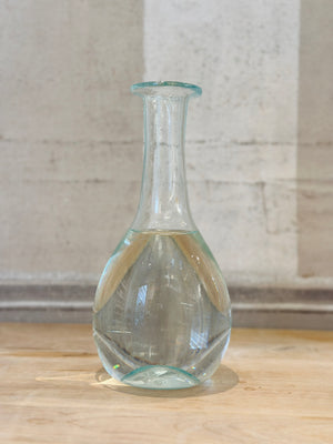 French Wide Lip Clear Carafe