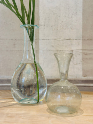 French Wide Lip Clear Carafe