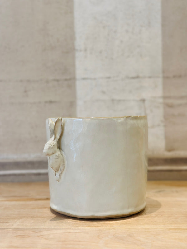 Rabbit Planting Pot and Tray