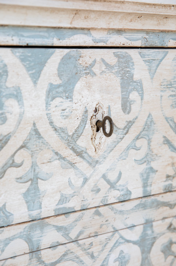 Lucia Antique Italian Commode