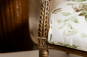 Maeve Antique Carved Louis Philippe Chair