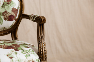 Maeve Antique Carved Louis Philippe Chair