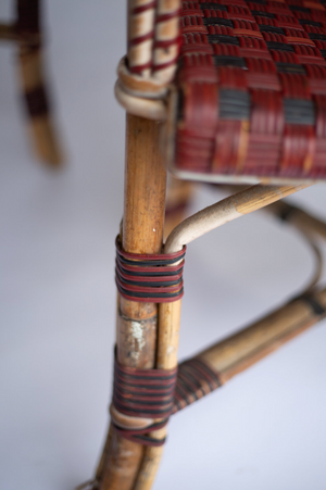 Maison des Bambous Vintage Table and Chair Set