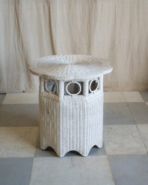 Maribel Wicker Side Table