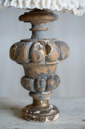 Ondina Coral on Antique Stand