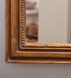 Pascal Vintage Gold Mirror