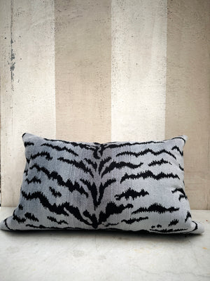 Silver Le Tigre Pillow