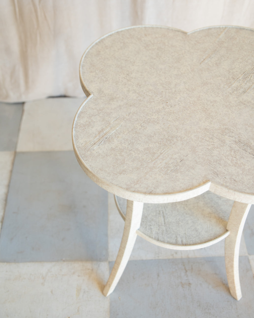 Quatrefoil Side Table