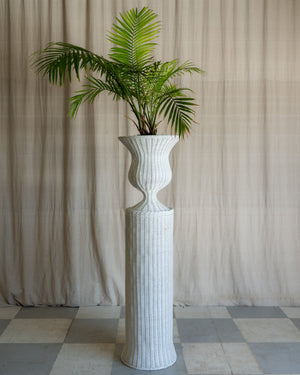 Round Marrakech Wicker Urn