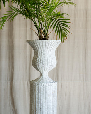 Round Marrakech Wicker Urn