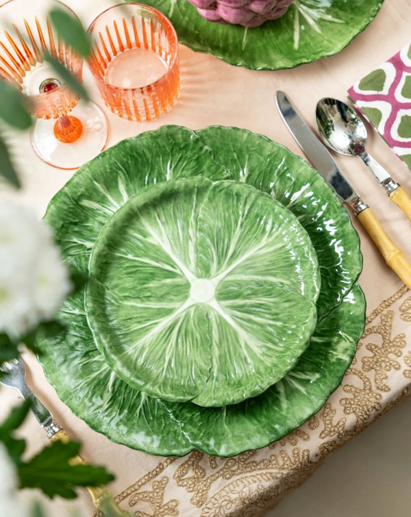 Green Radicchio Salad Plate