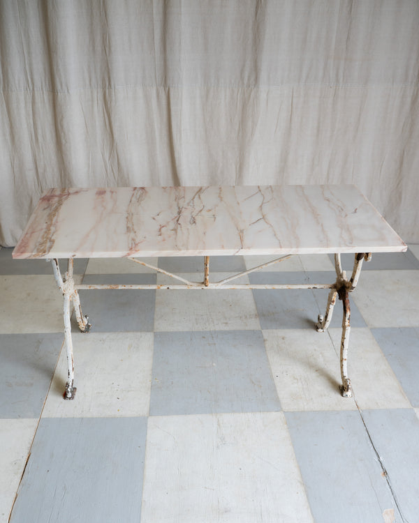 Rosaline Marble Garden Table