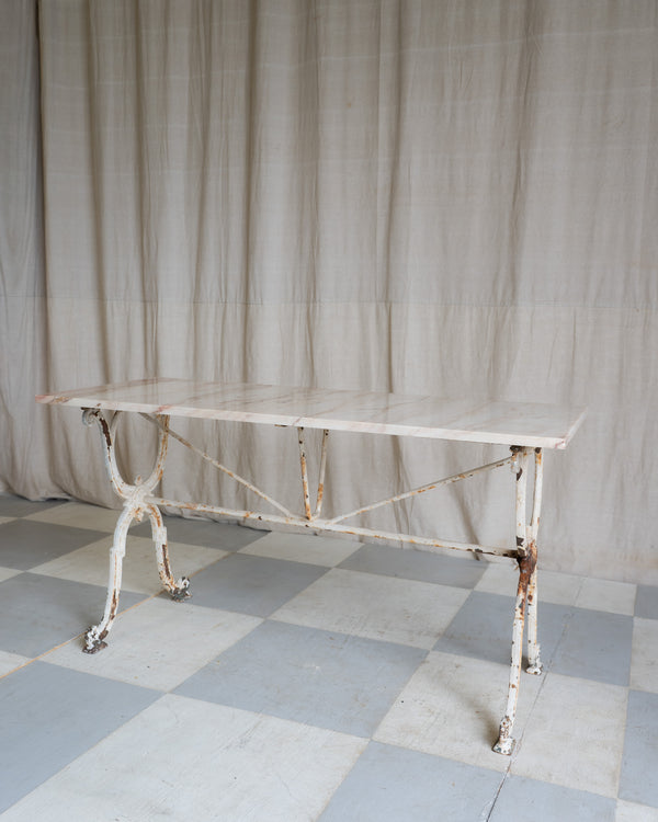 Rosaline Marble Garden Table