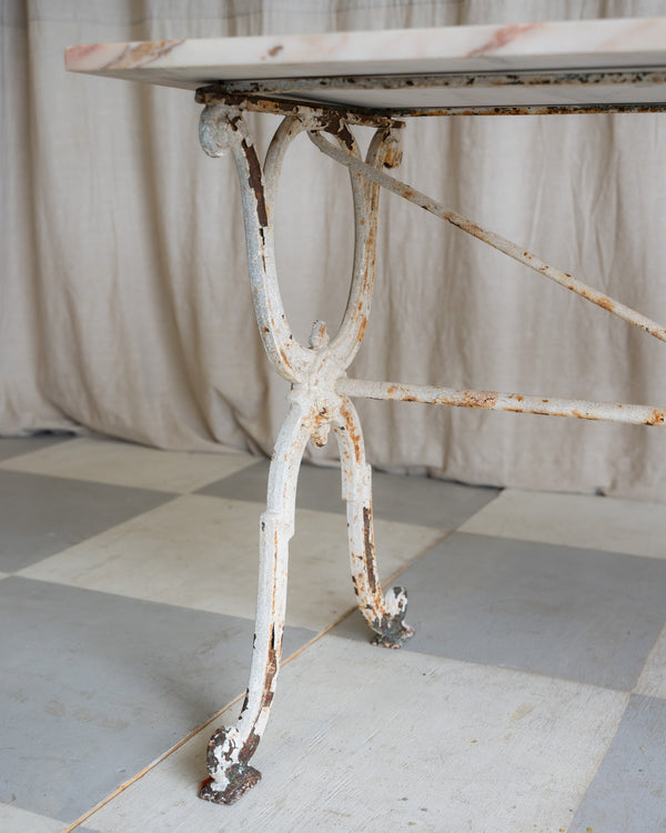 Rosaline Marble Garden Table