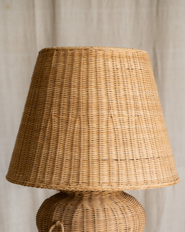 Soleil Wicker Table Lamp