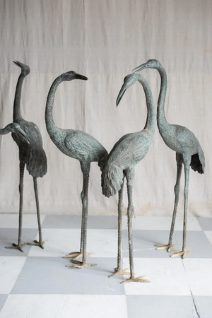 Antique Stork Bird