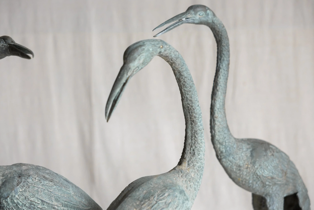 Antique Stork Bird