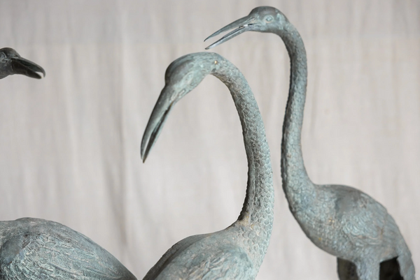 Antique Stork Bird