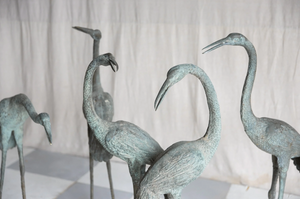 Antique Stork Bird