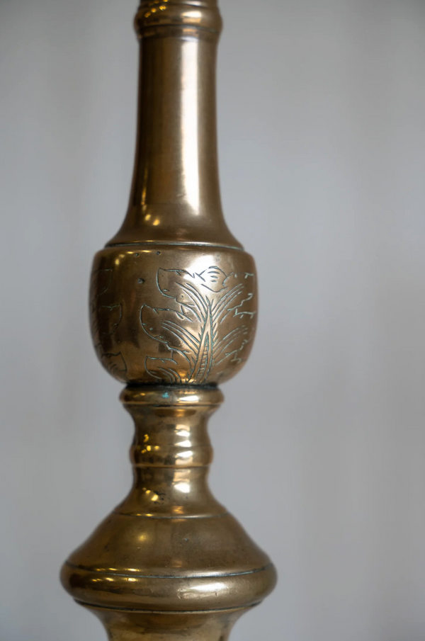 Antique Velure Candlestick