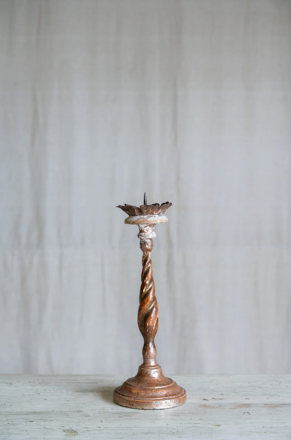 Antique Virelle Candlestick