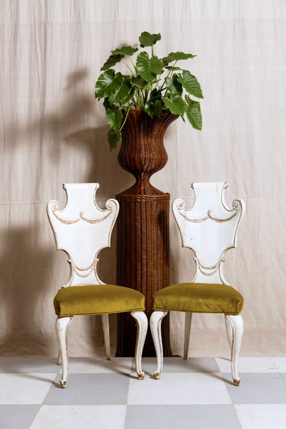 Camille Italian Carved Chair