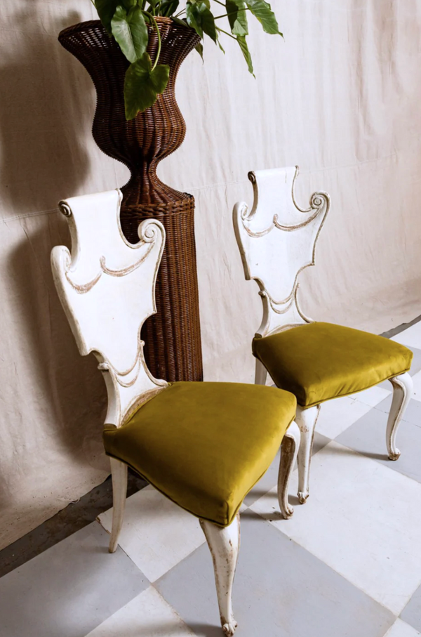 Camille Italian Carved Chair
