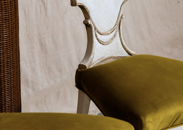 Camille Italian Carved Chair