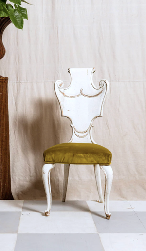 Camille Italian Carved Chair