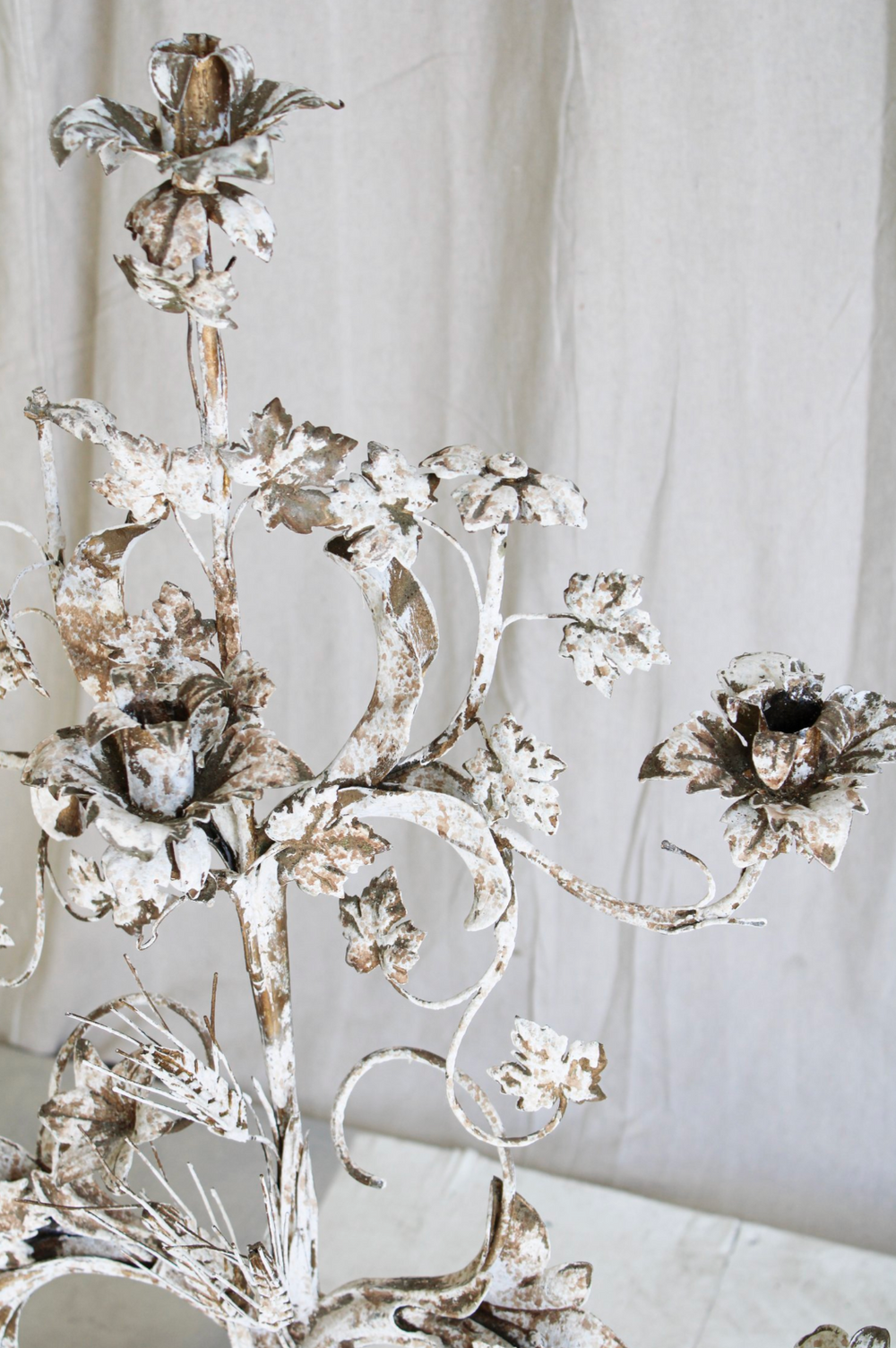 Lumière French Metal Candelabra