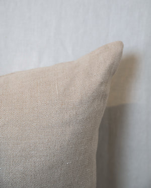 Slubby Linen Orange & Pink Pillow 22x22