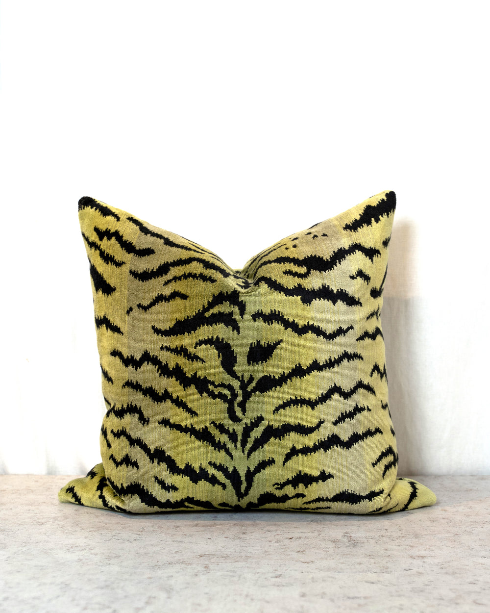 Green Le Tigre Pillow