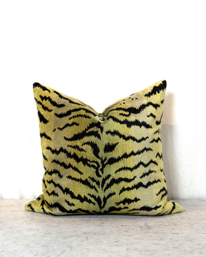 Green Le Tigre Pillow