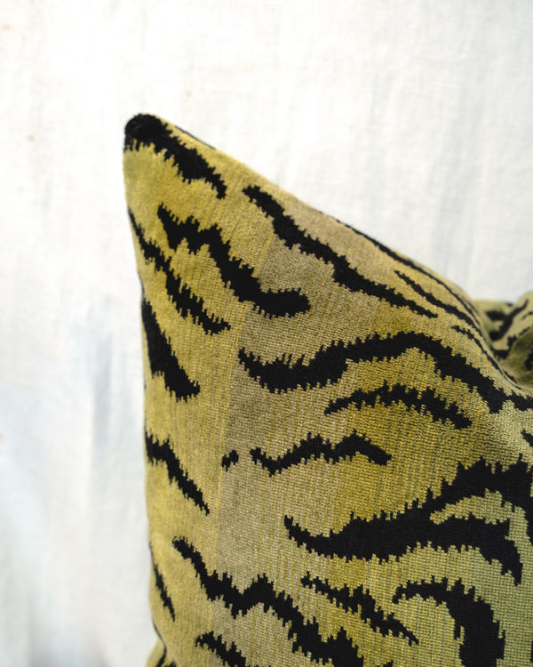 Green Le Tigre Pillow