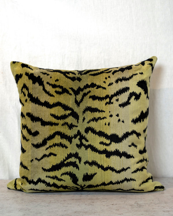 Green Le Tigre Pillow