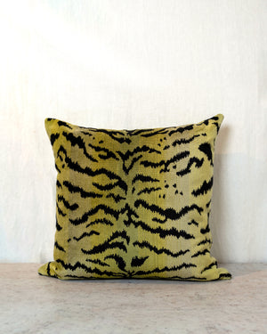 Green Le Tigre Pillow