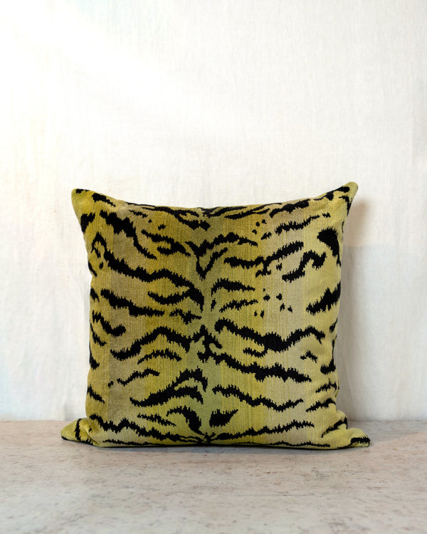 Green Le Tigre Pillow