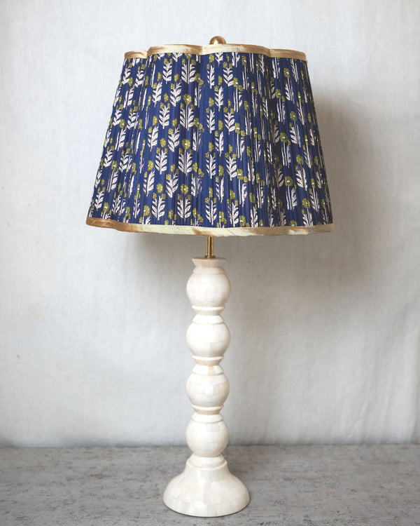 Blue Marigold Lampshade