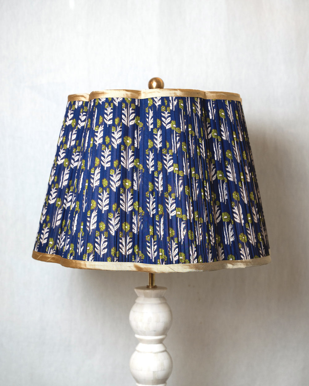 Blue Marigold Lampshade