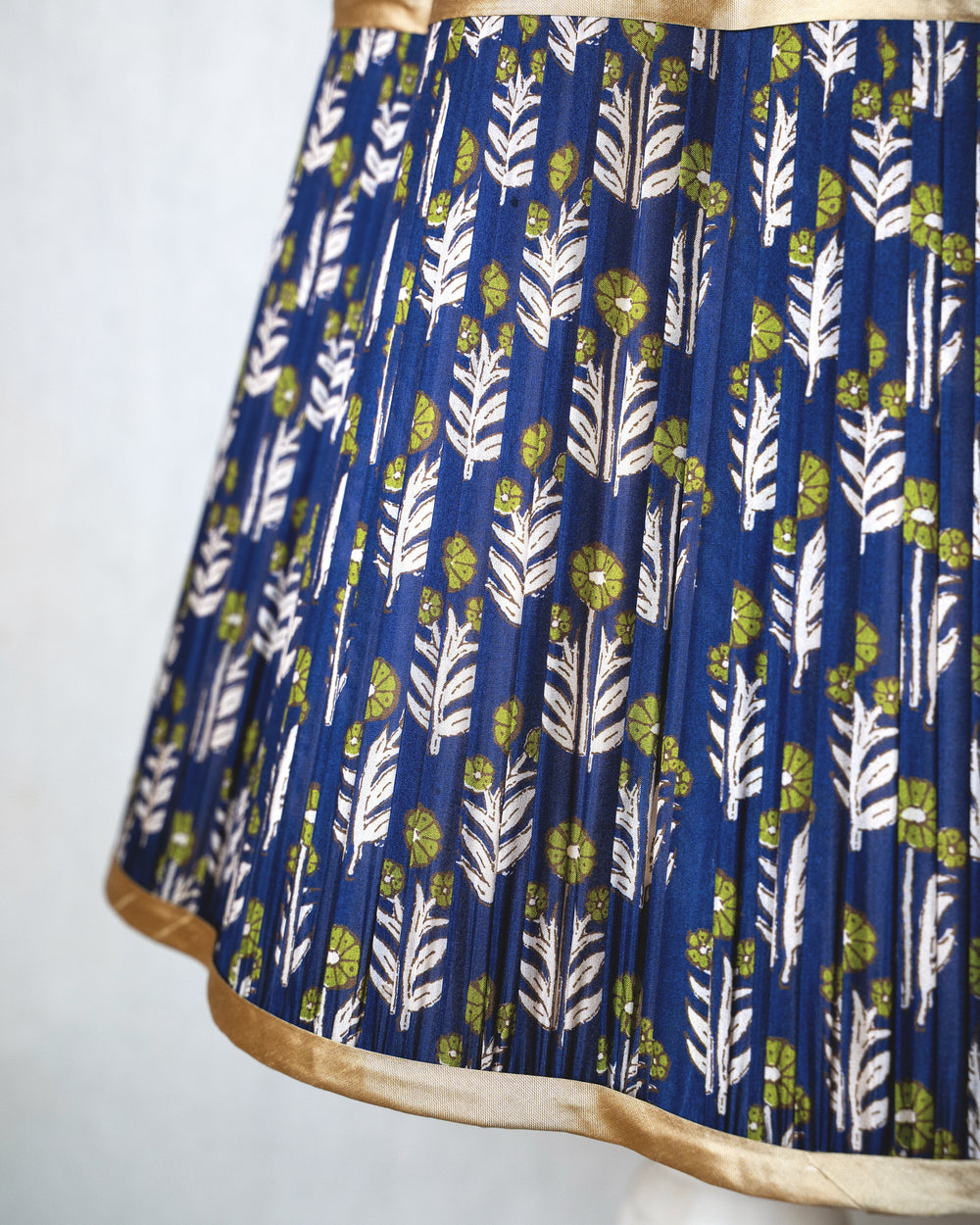 Blue Marigold Lampshade