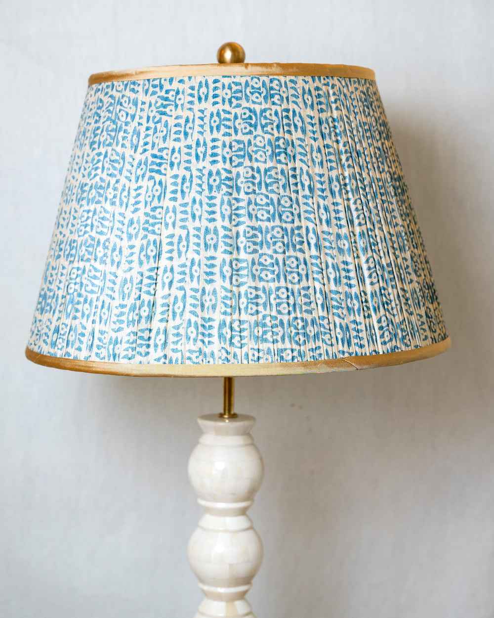 Blue Rhythm Lampshade