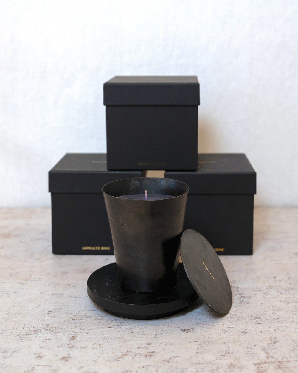 Asphalte Rose Candle