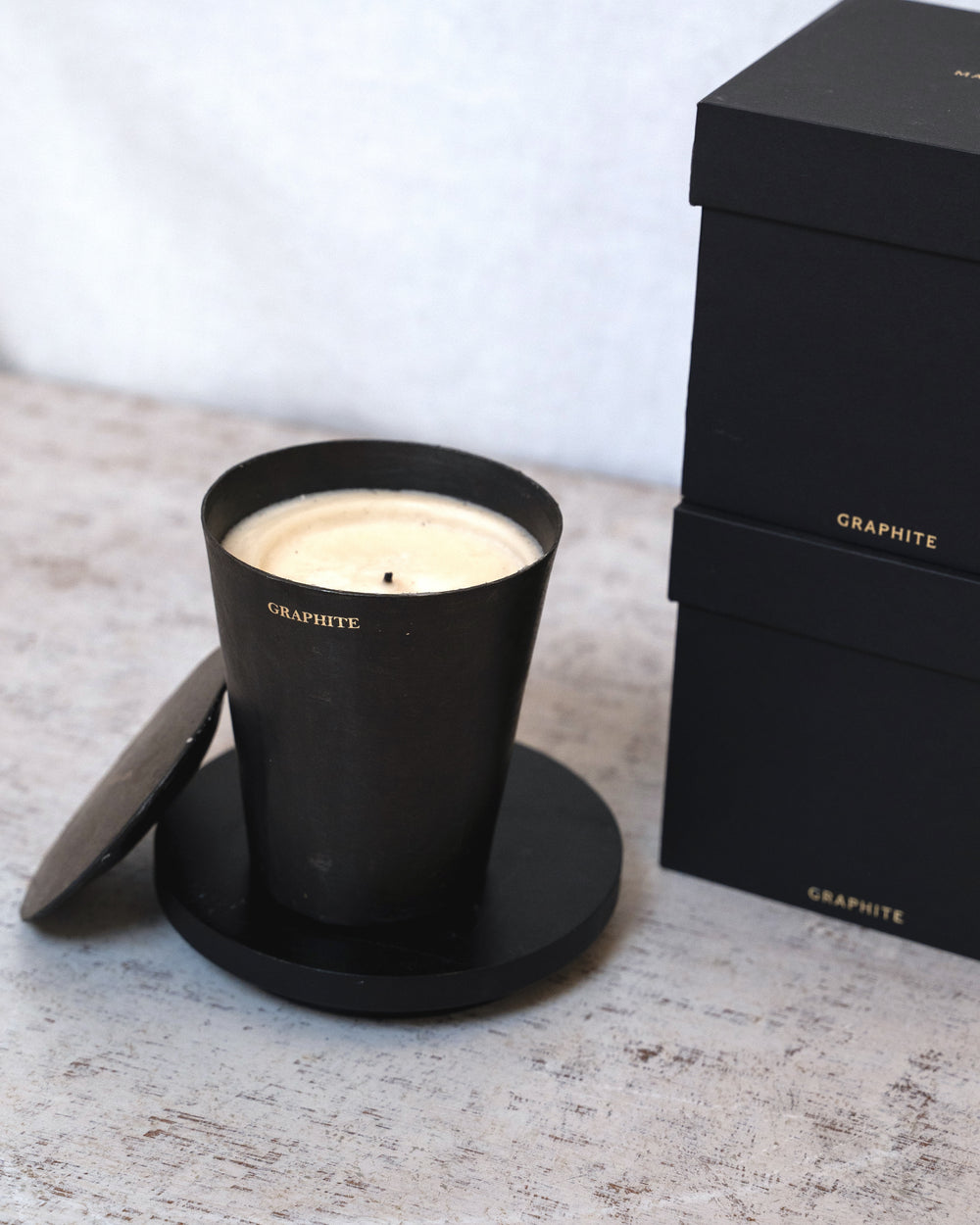 Graphite Candle