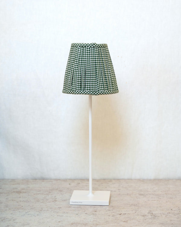 Green Checkered Poldina Shade