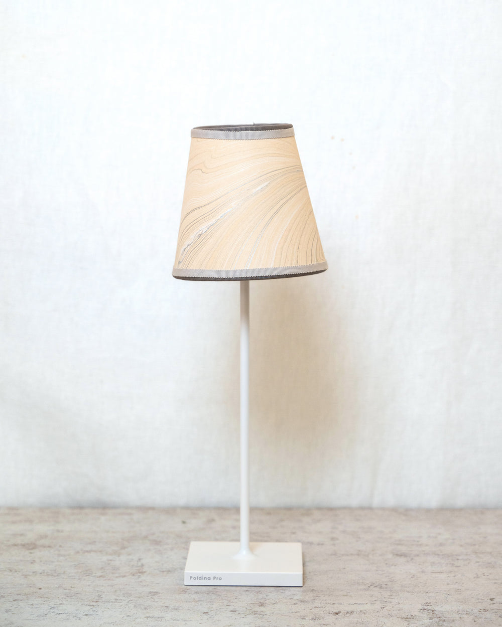 Poldina Ivory Marble Shade