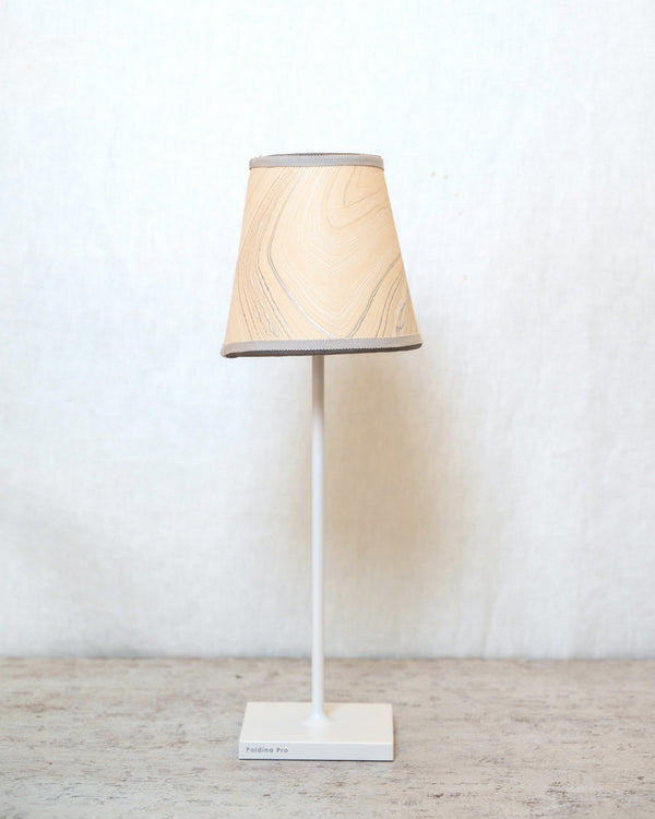 Poldina Ivory Marble Shade