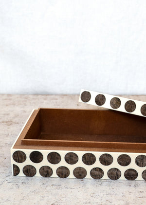Dot Chiseled Box Large