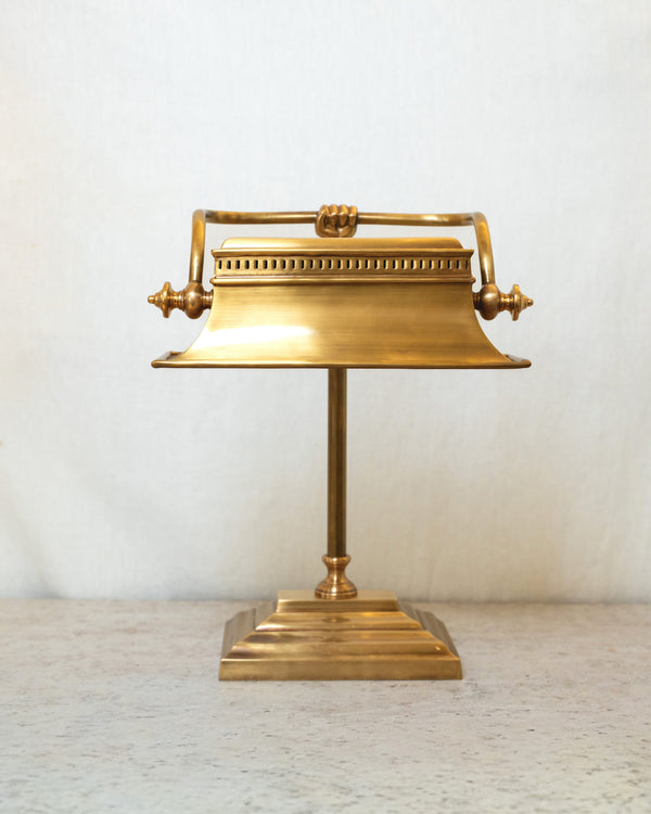 Malvasia Brass Desk Lamp