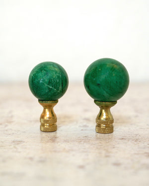 Green Jade Finial